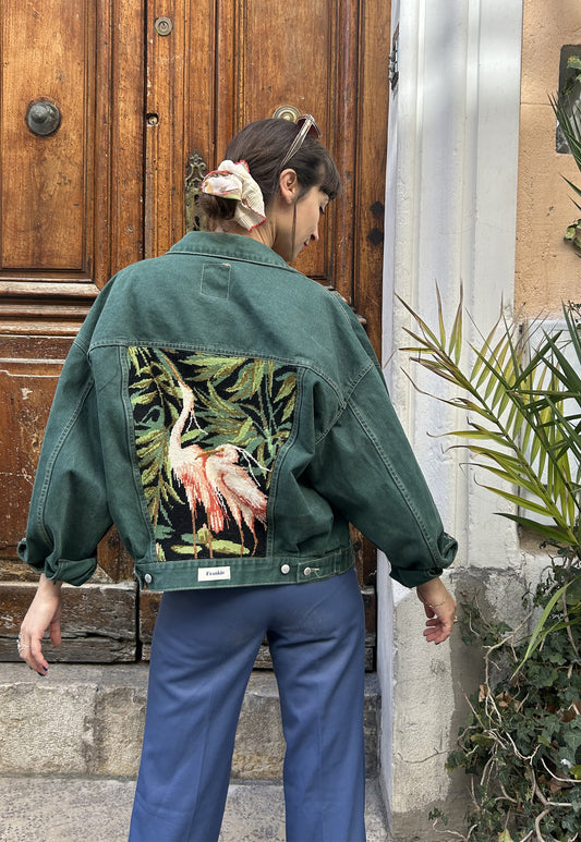 Upcycled jacket Ibis (M)