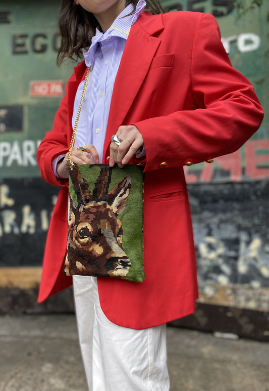 Upcycled chain bag Colette