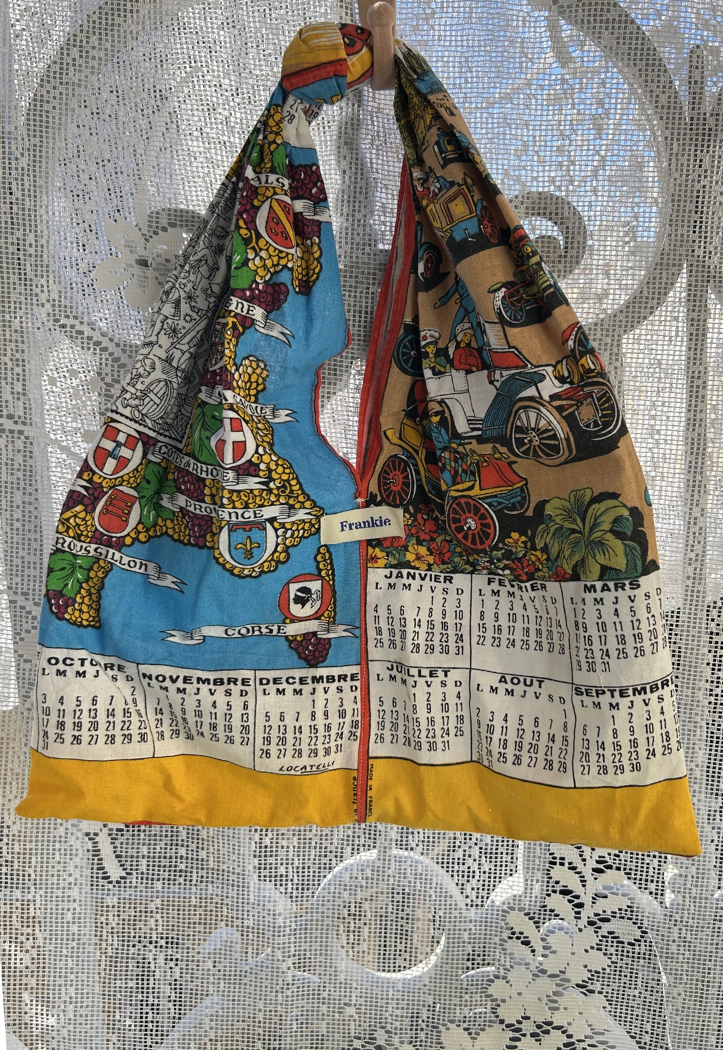 Upcycled bag Bettie