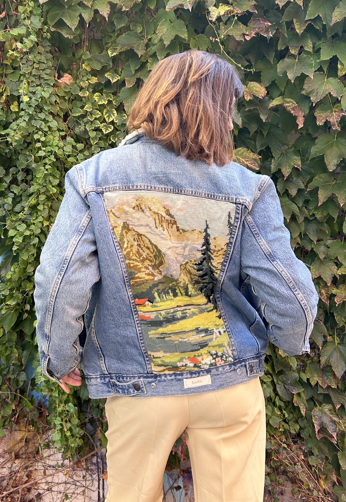 Upcycled jacket Sherpa Montagne (S)