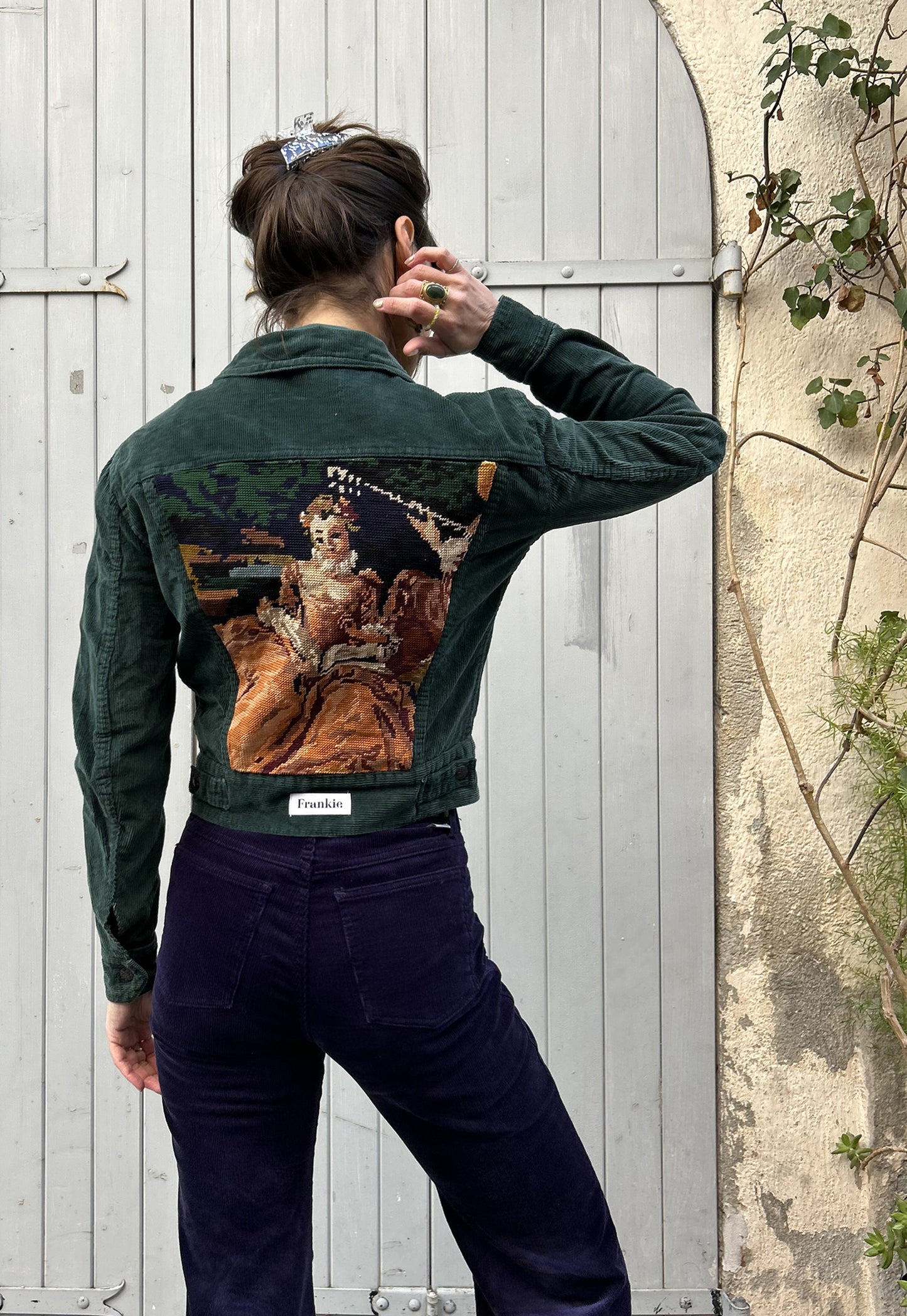 Upcycled jacket Duchesse (XS)