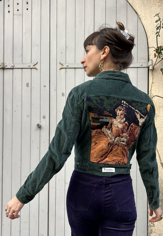 Upcycled jacket Duchesse (XS)