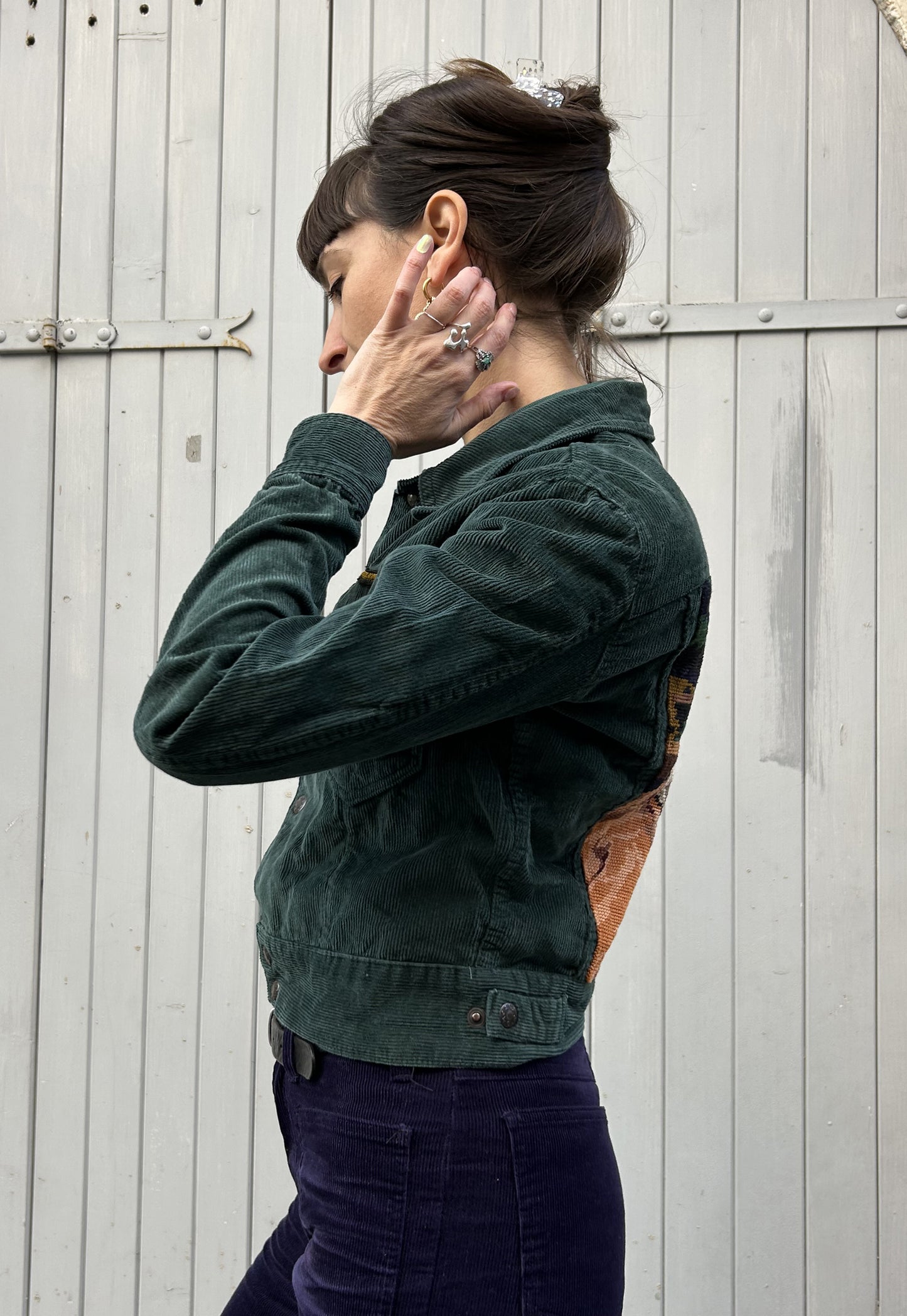 Upcycled jacket Duchesse (XS)