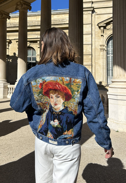 Frankie upcycled jacket Les Deux Soeurs (S/M)