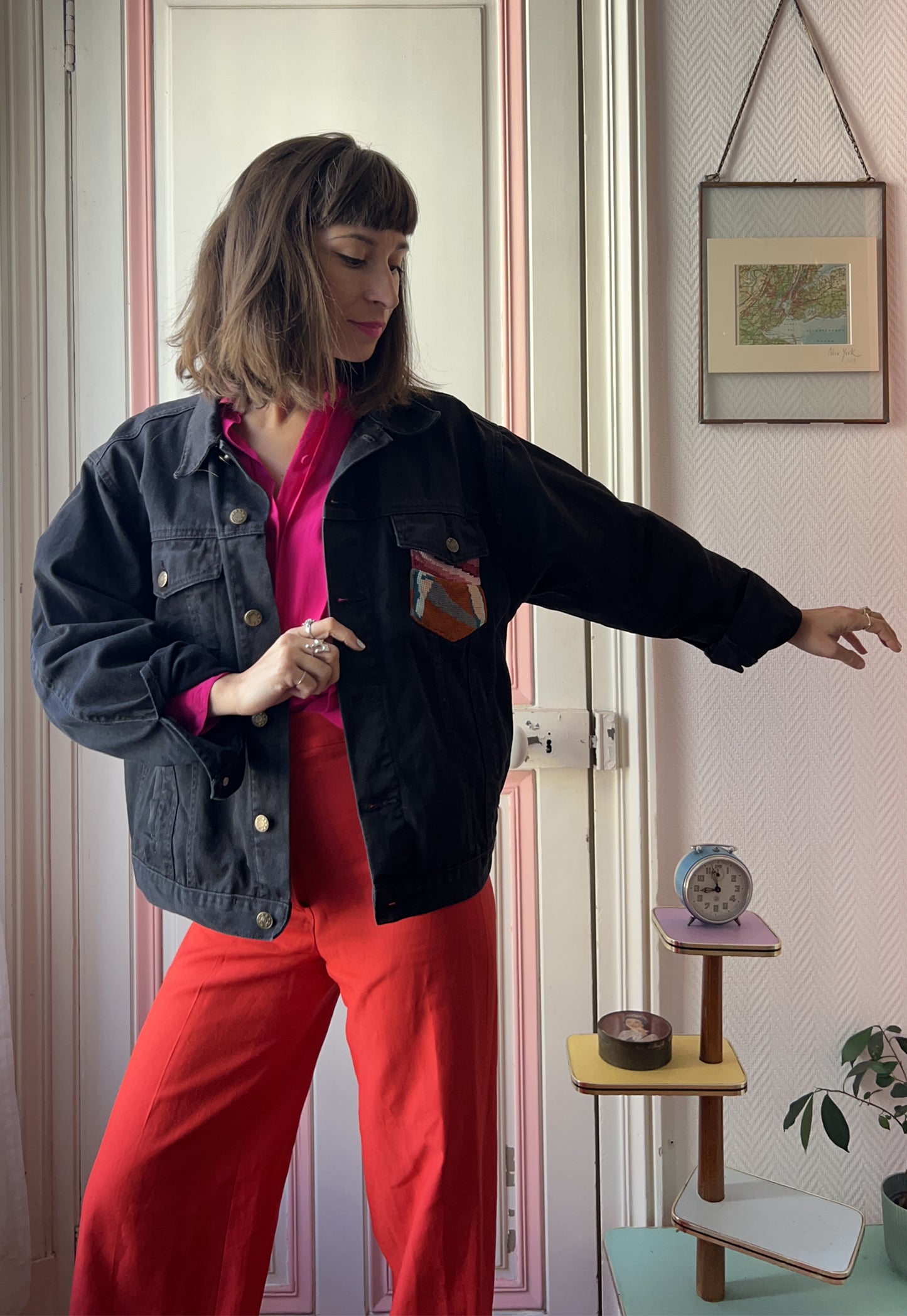 Upcycled jacket Carmen (M)