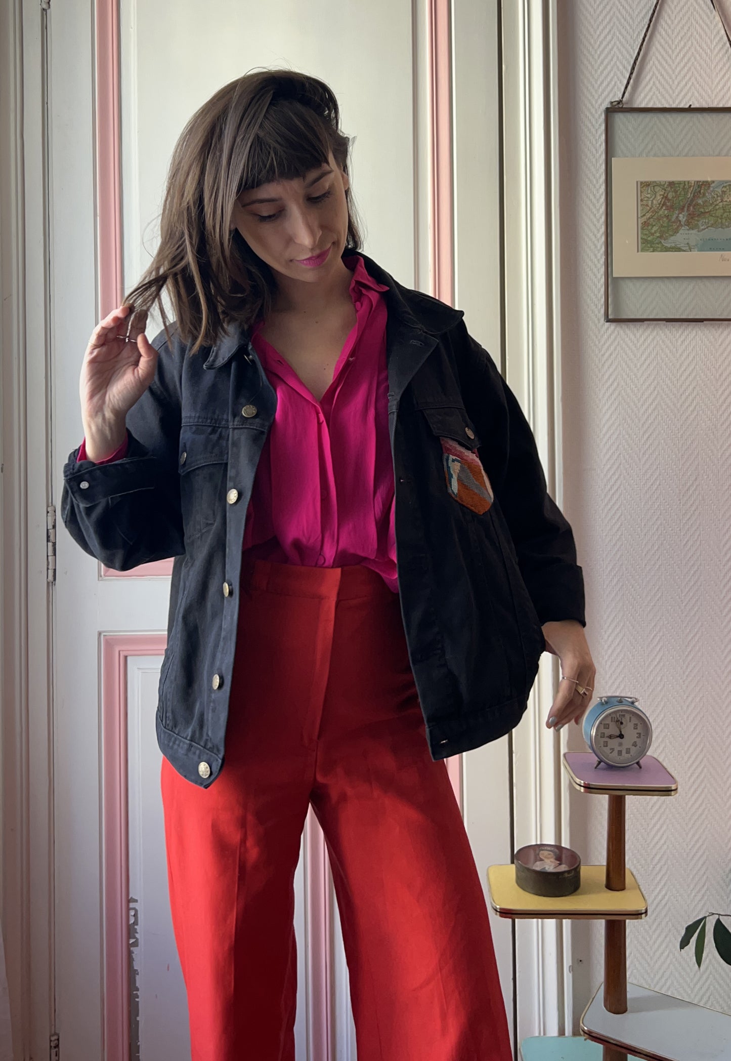 Upcycled jacket Carmen (M)