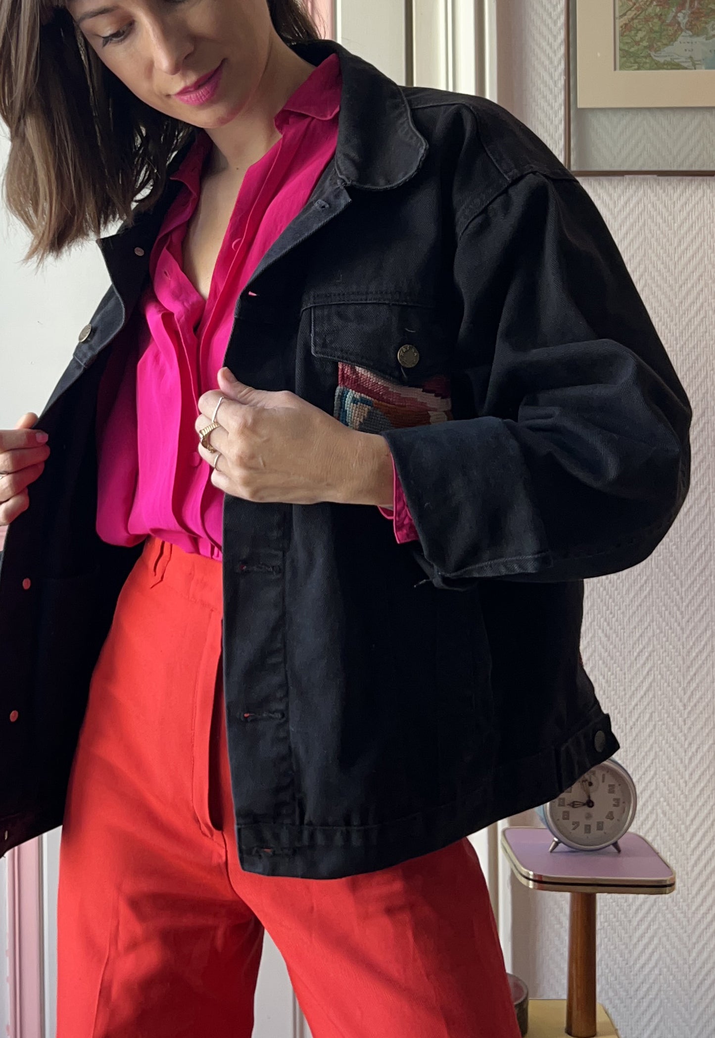 Upcycled jacket Carmen (M)