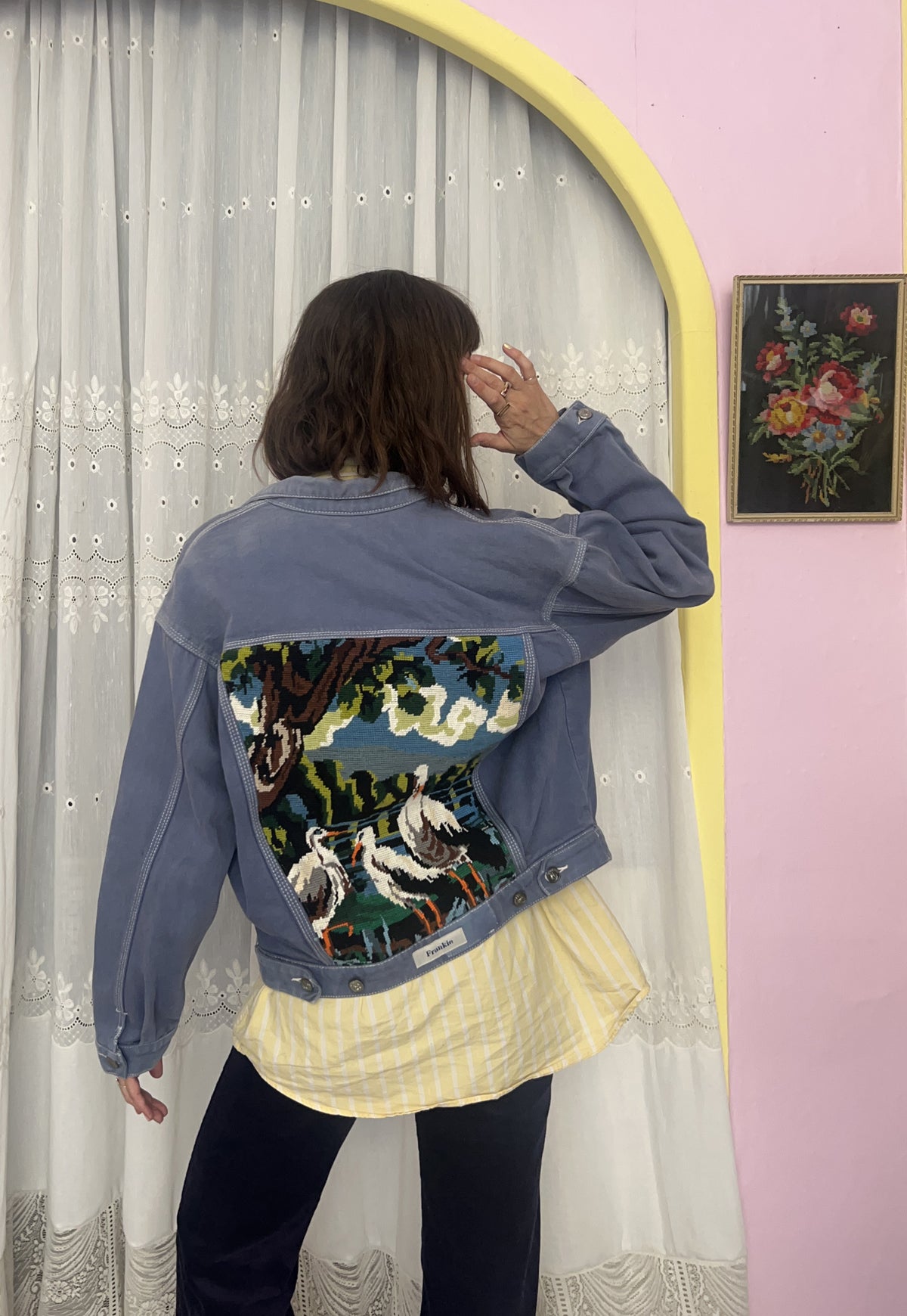 Upcycled jacket Stork L