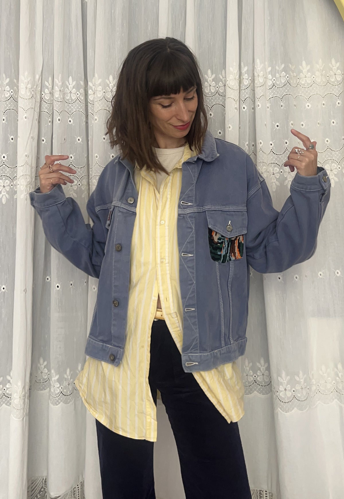 Upcycled jacket Stork L