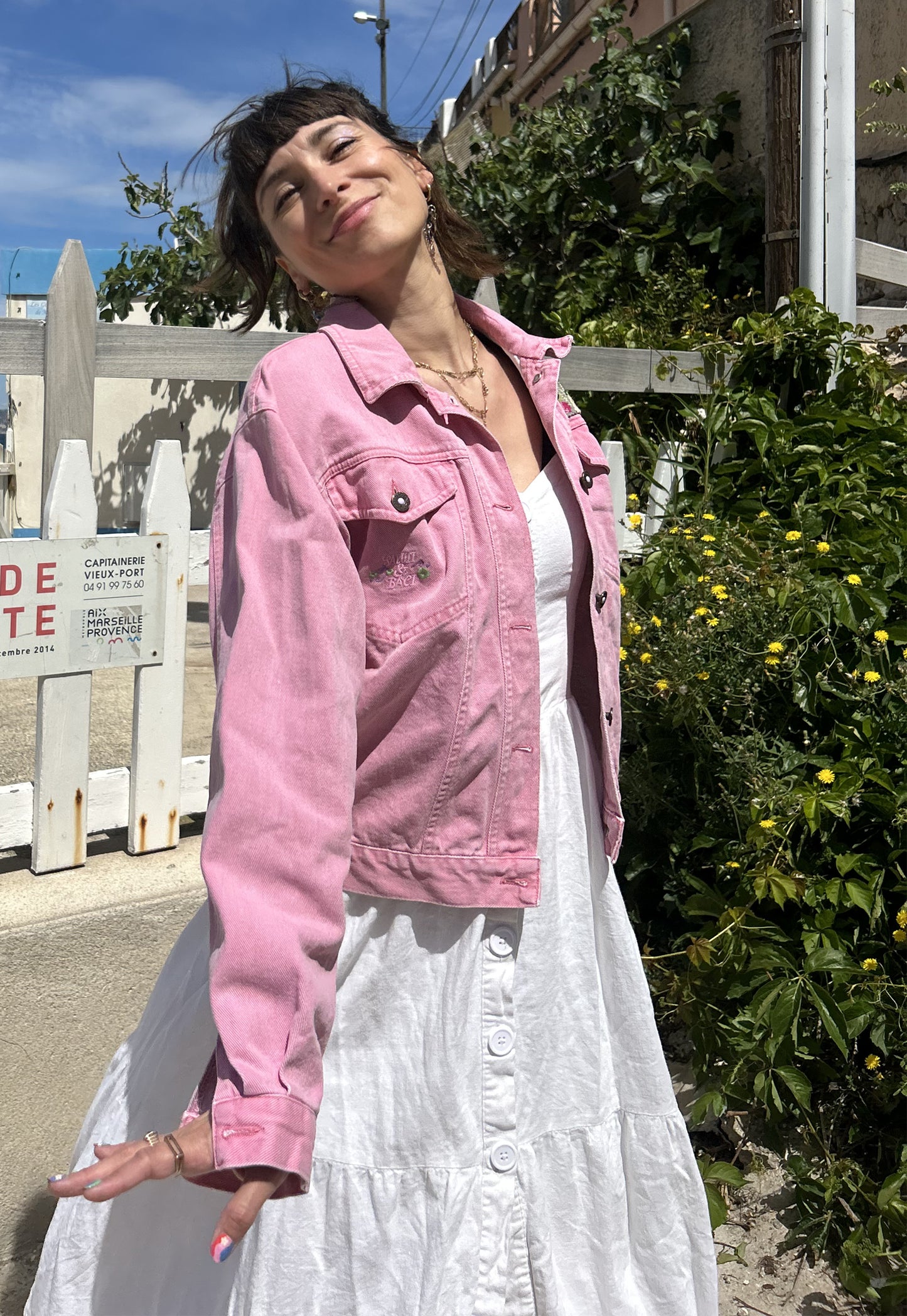 Upcycled jacket Hidden Terrace (S/M)