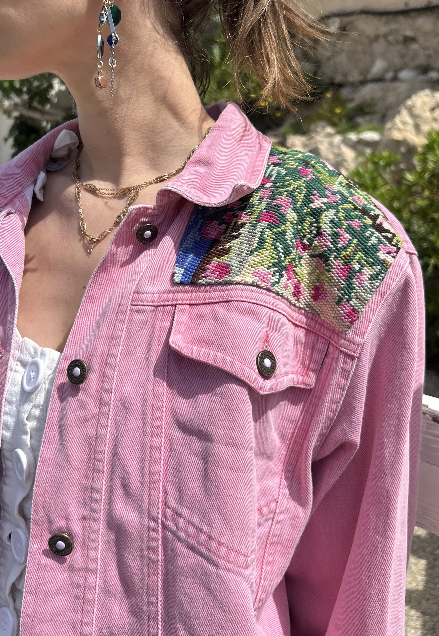 Upcycled jacket Hidden Terrace (S/M)