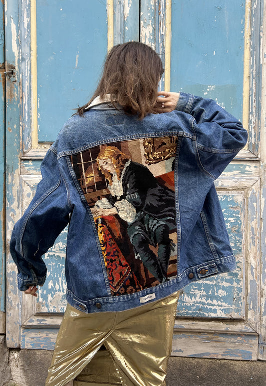 Upcycled jacket L'Ecrivain (XL)