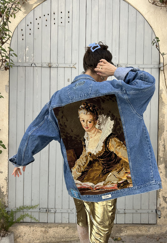 Upcycled jacket L'Etude (XXL)
