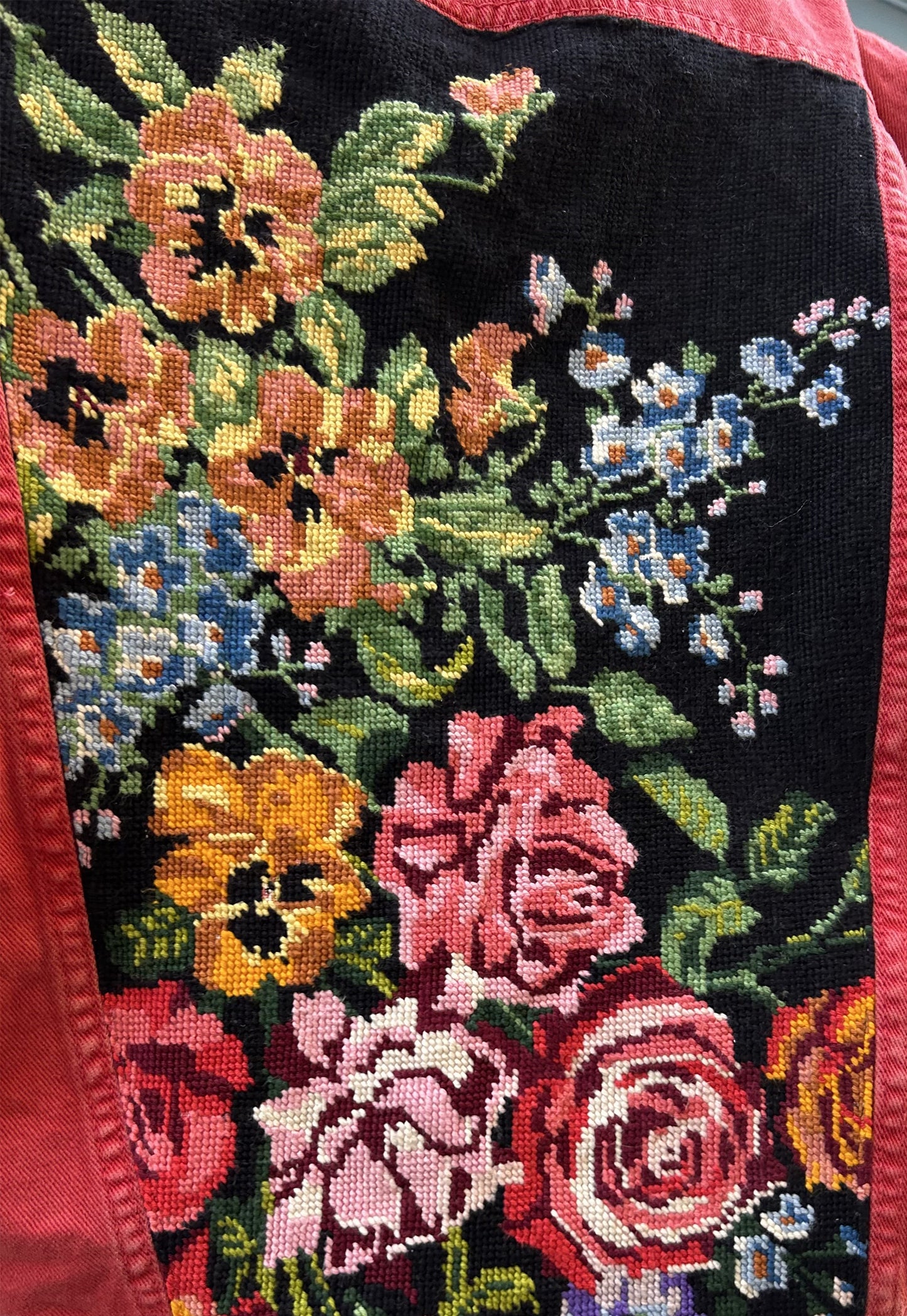 Upcycled jacket Meadow (M/L)