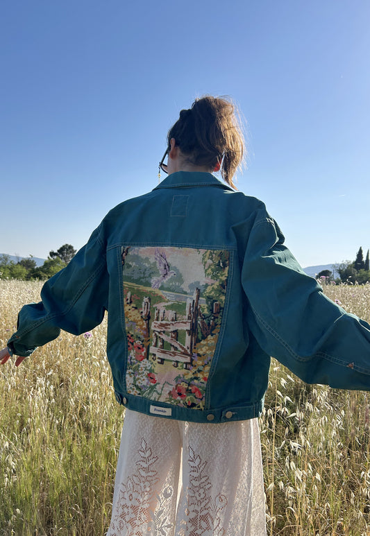 Upcycled jacket Spring Field (M/L)