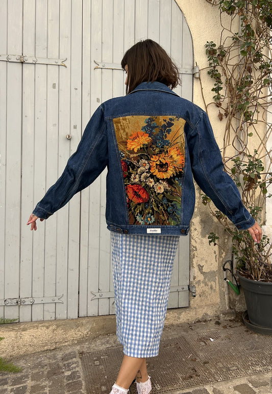Upcycled jacket Champêtre (M/L)