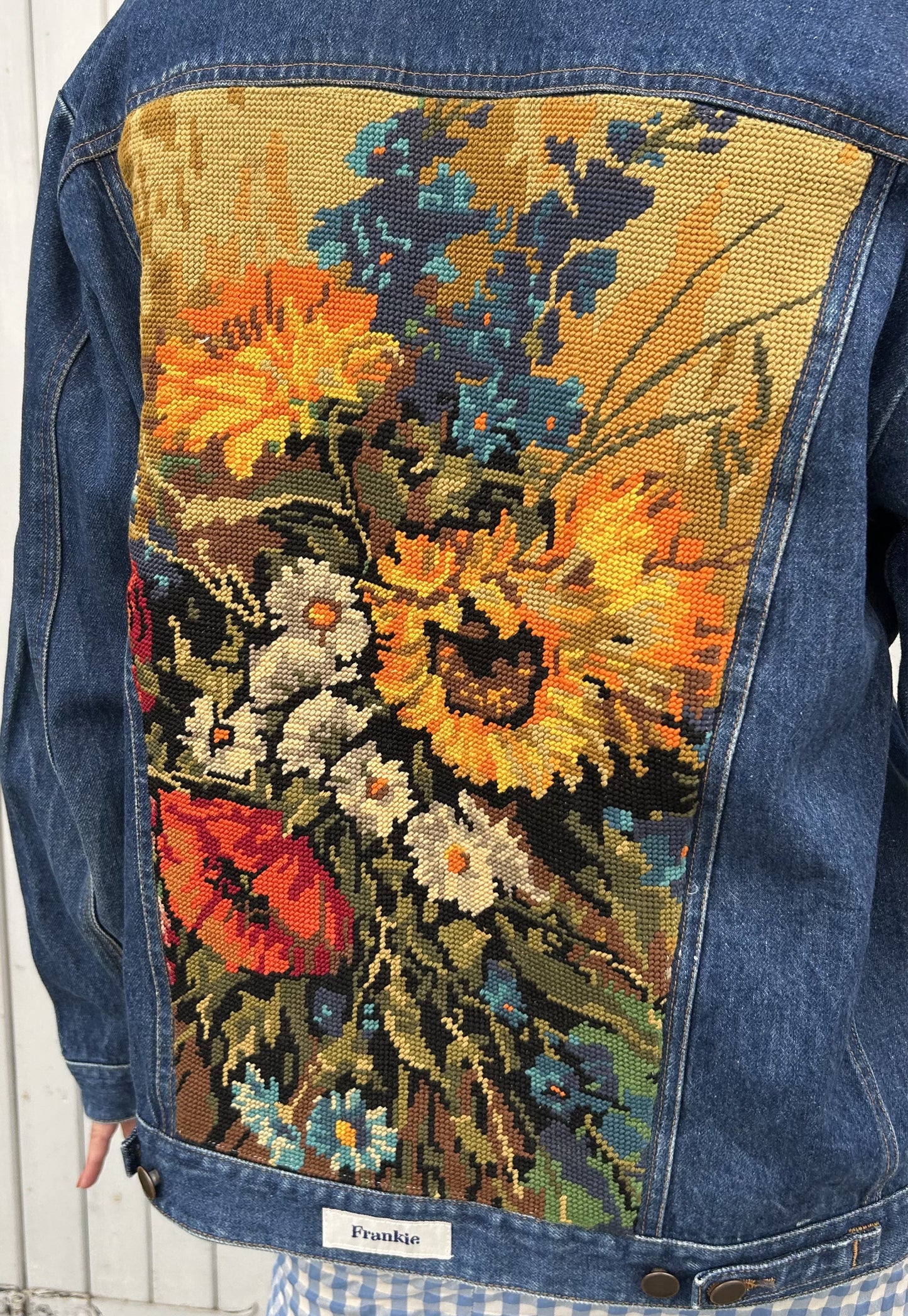 Upcycled jacket Champêtre (M/L)