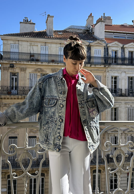 Upcycled jacket Symphonie (L/XL)