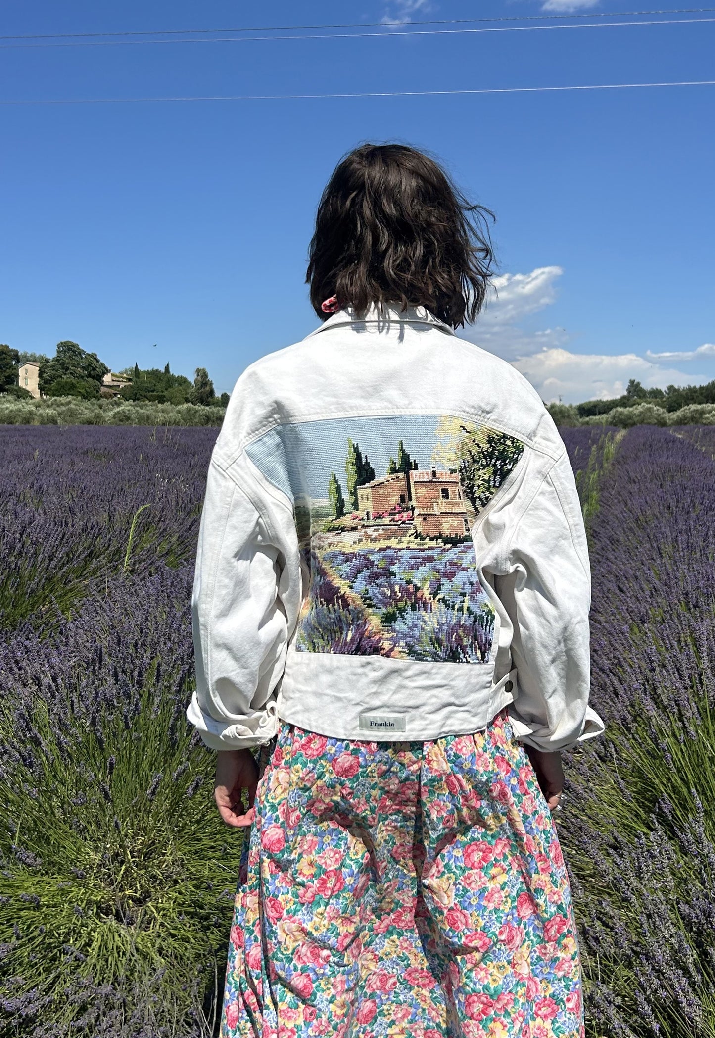 Upcycled jacket Valensole (M/L)