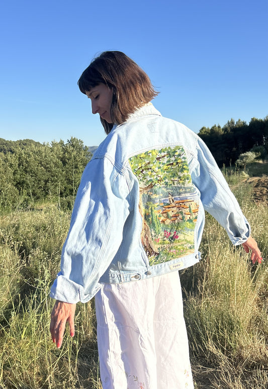 Upcycled jacket Luberon (L)