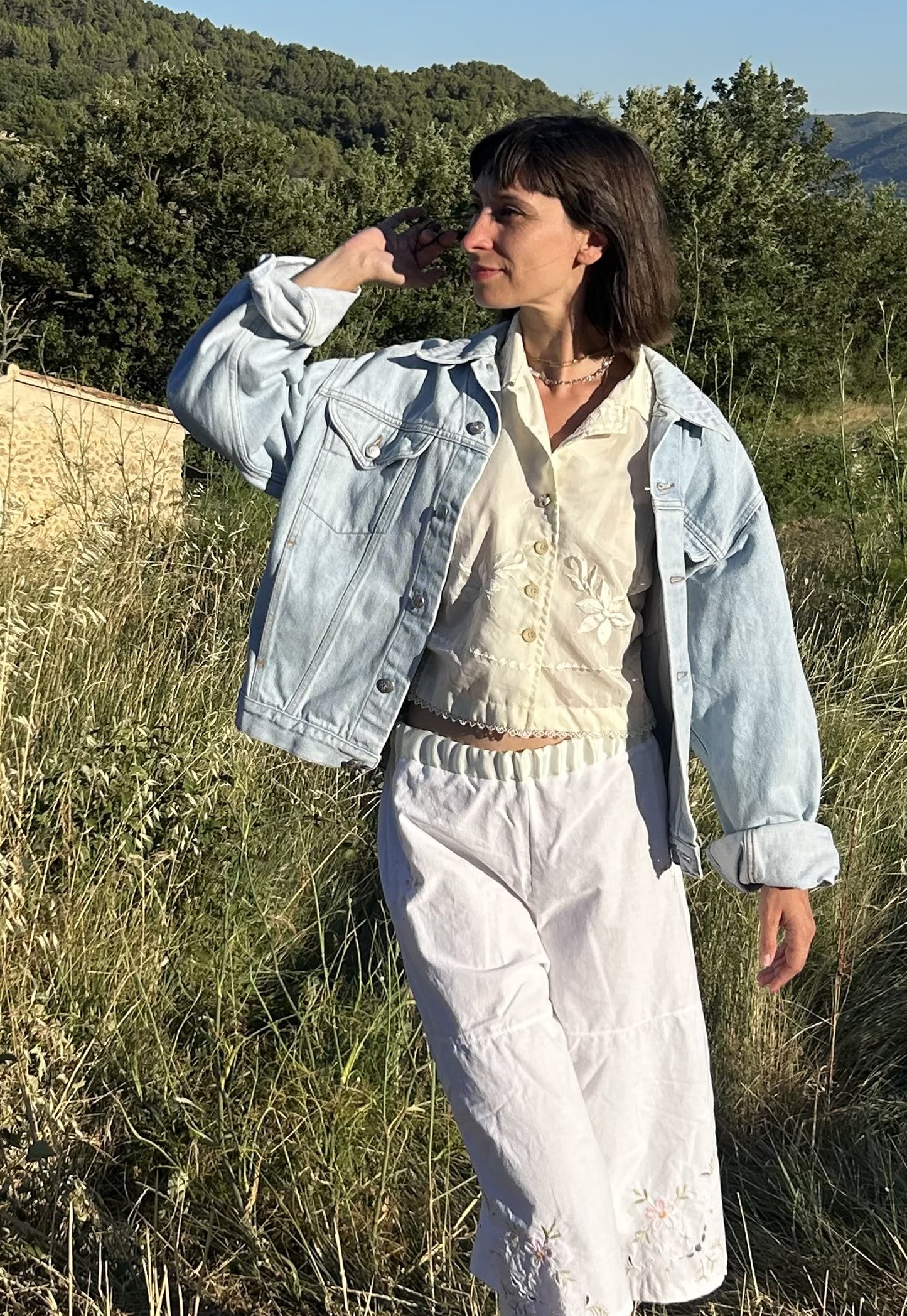 Upcycled jacket Luberon (L)