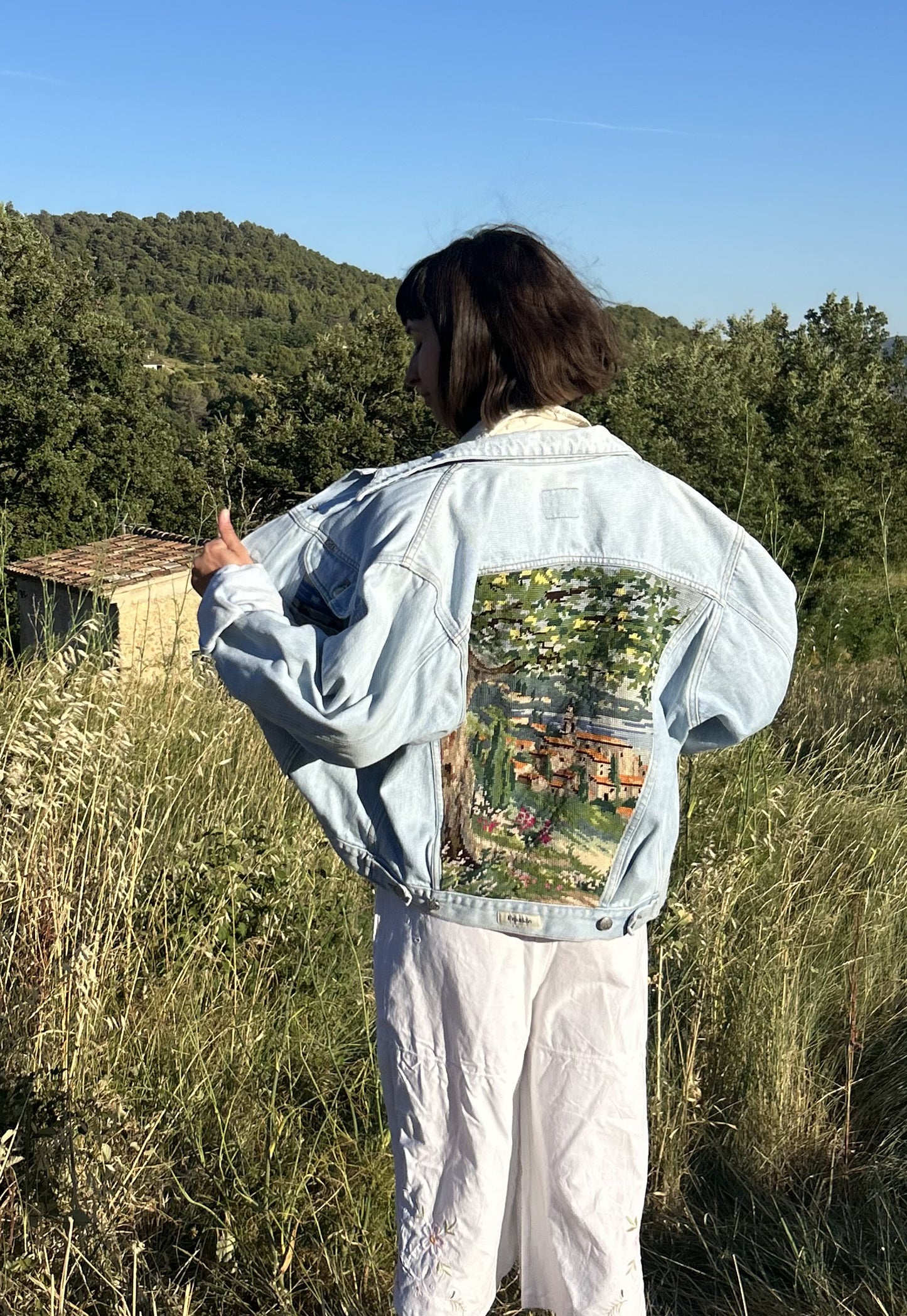 Upcycled jacket Luberon (L)