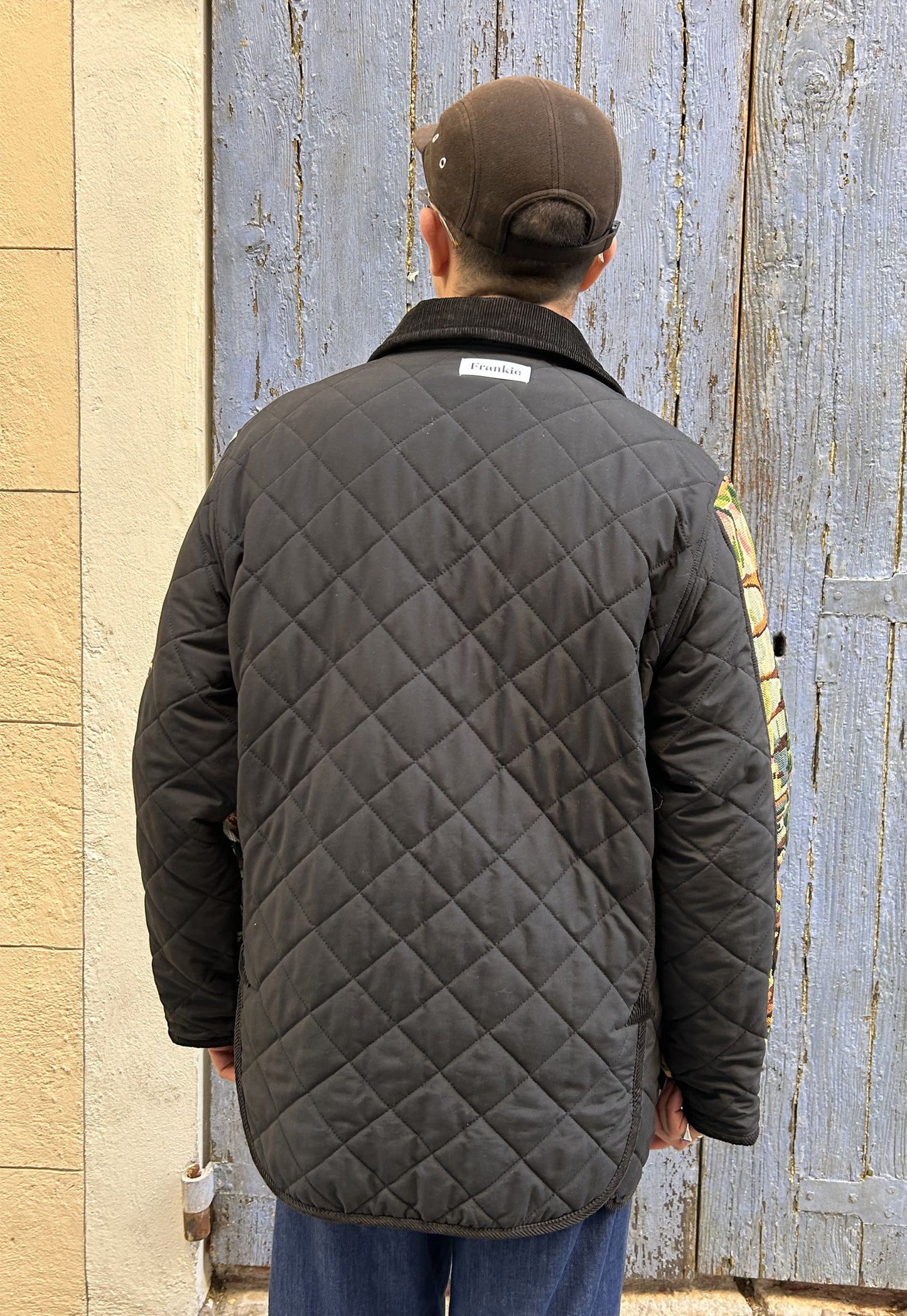 Upcycled Quilted Jacket (L)