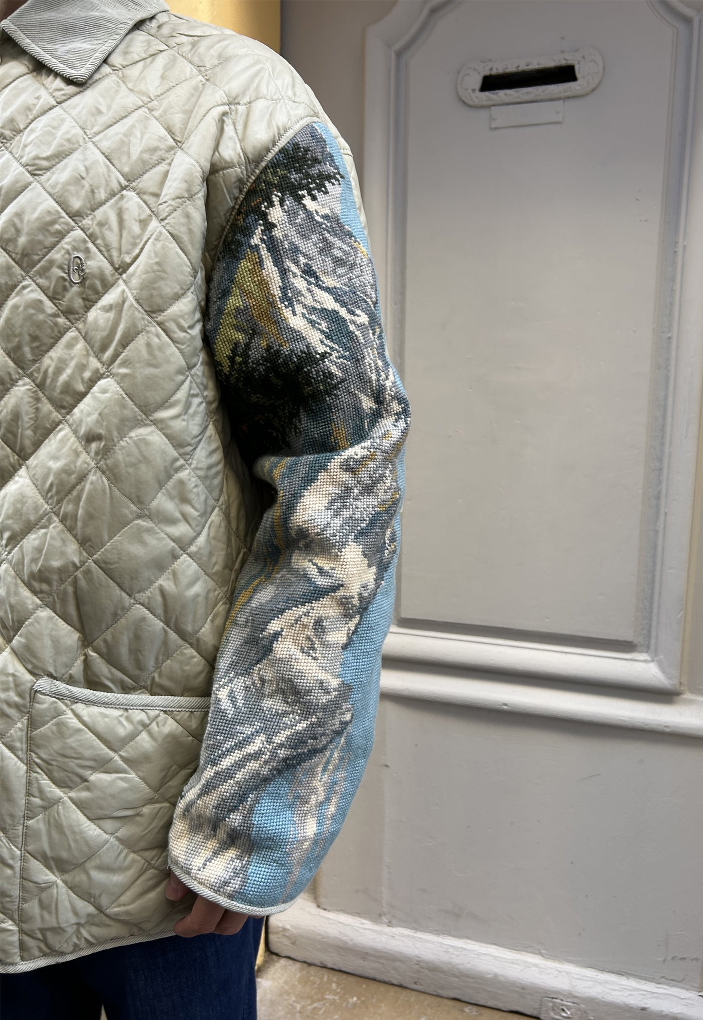 Upcycled Quilted Jacket (XL)