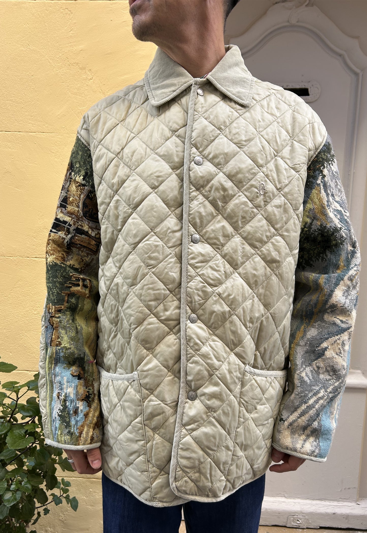 Upcycled Quilted Jacket (XL)