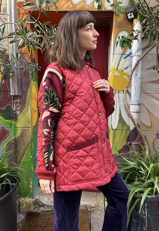 Upcycled Quilted Jacket (M)