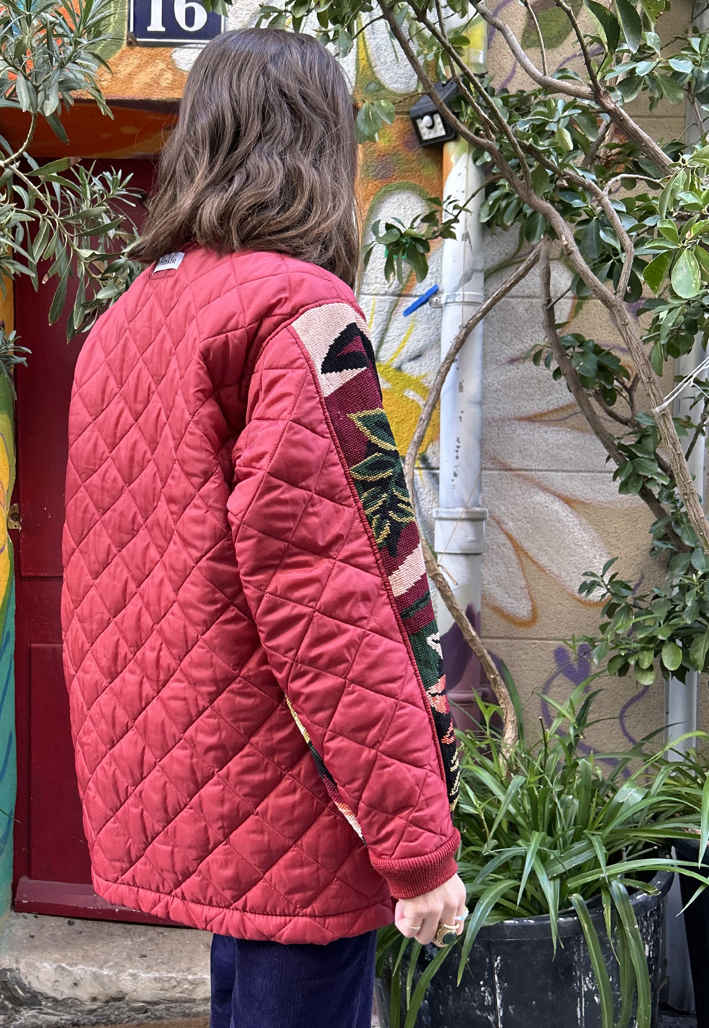 Upcycled Quilted Jacket (M)