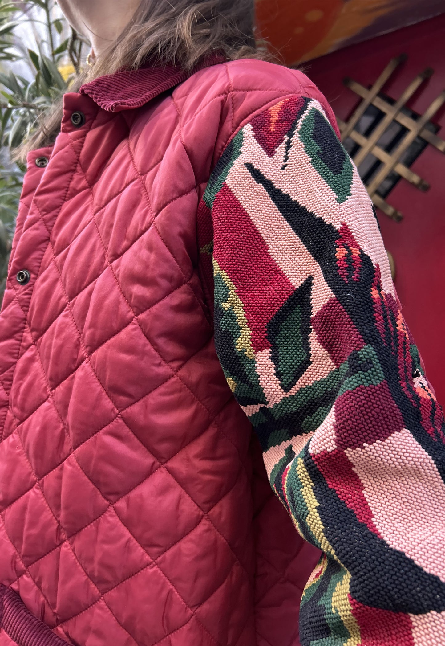 Upcycled Quilted Jacket (M)