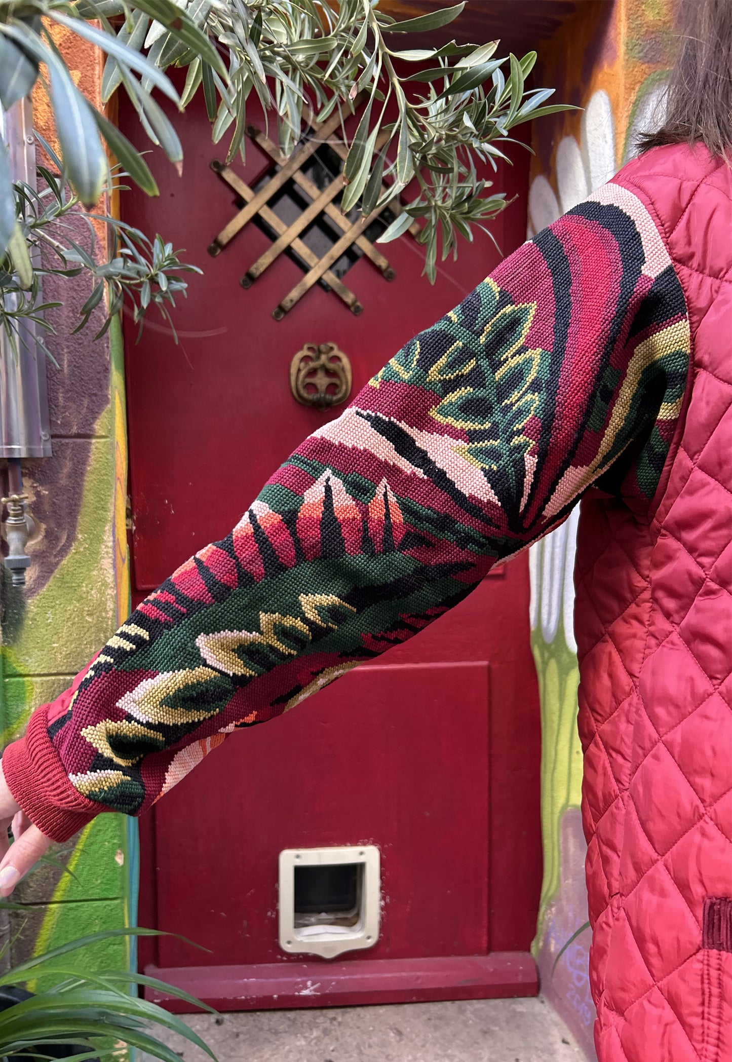 Upcycled Quilted Jacket (M)