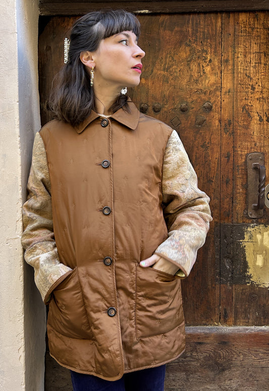 Upcycled Quilted Jacket (S/M)