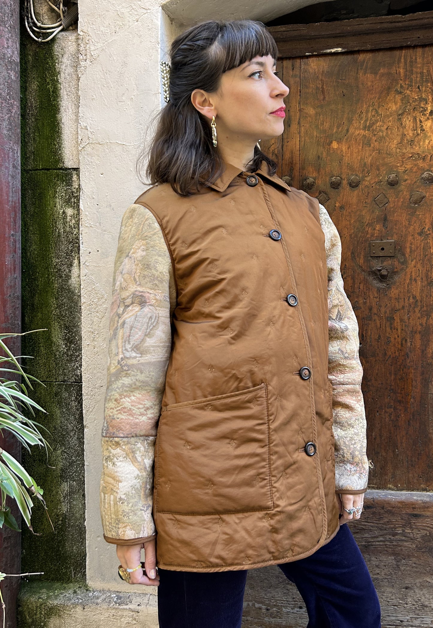 Upcycled Quilted Jacket (S/M)