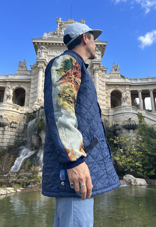 Upcycled Quilted Jacket   (M/L)