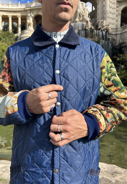 Upcycled Quilted Jacket   (M/L)