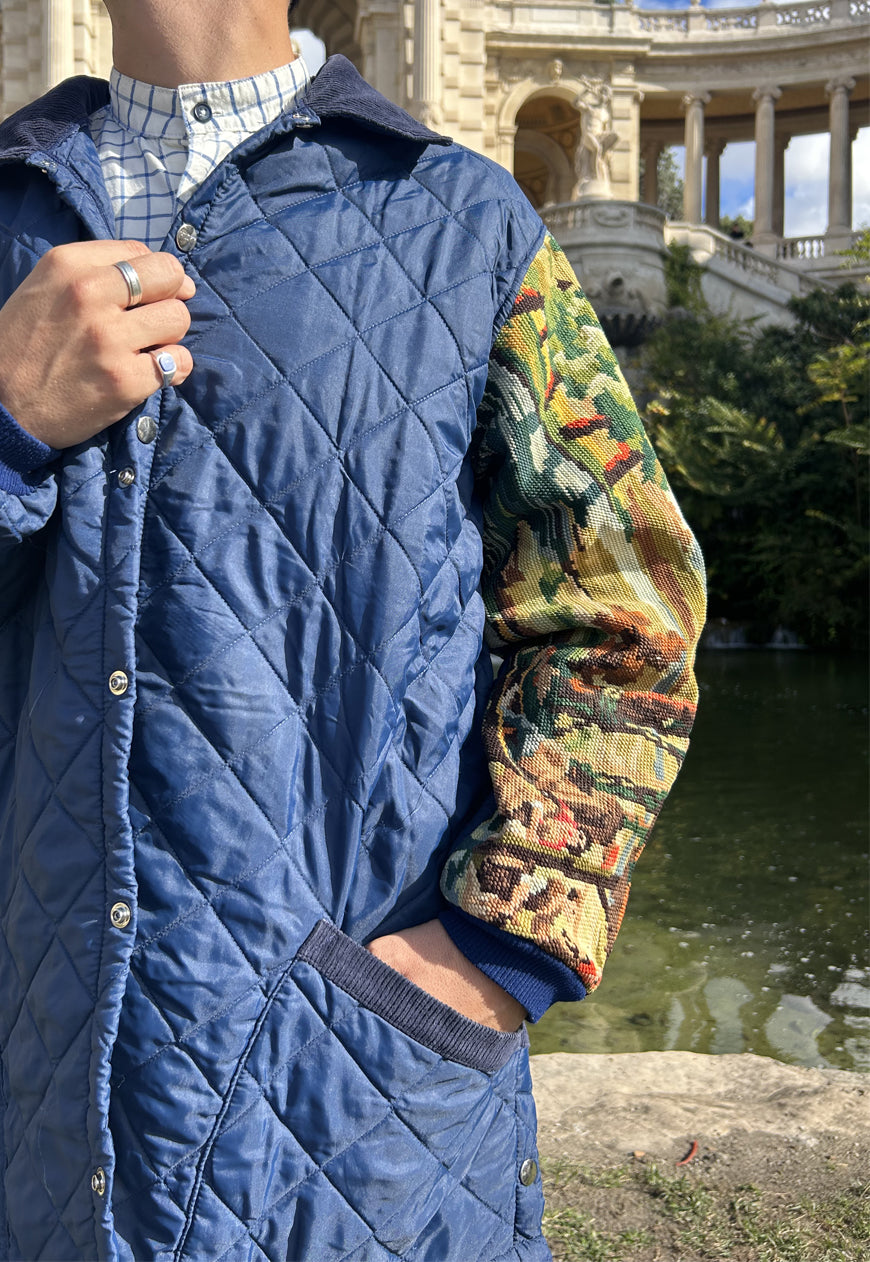 Upcycled Quilted Jacket   (M/L)