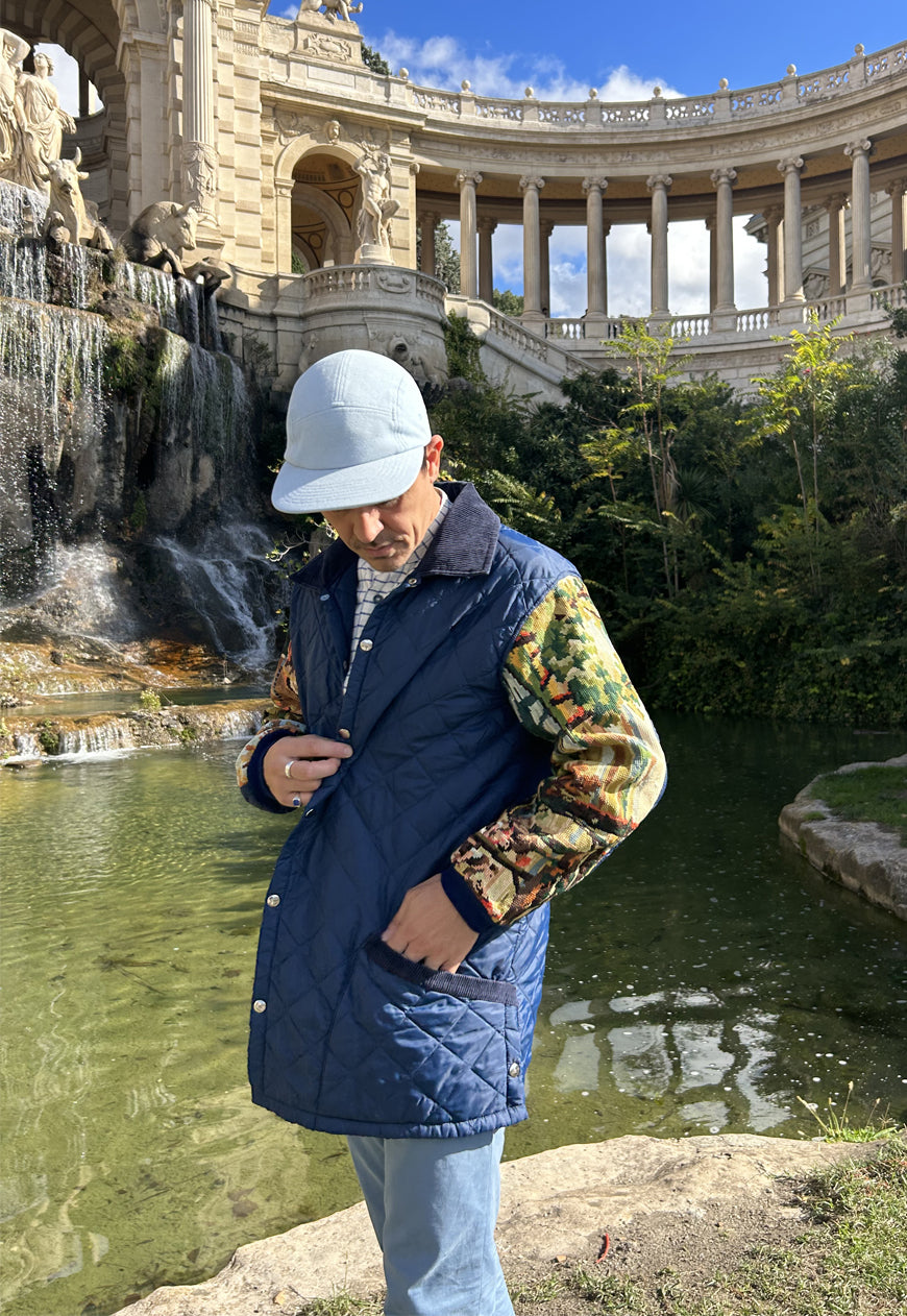 Upcycled Quilted Jacket   (M/L)
