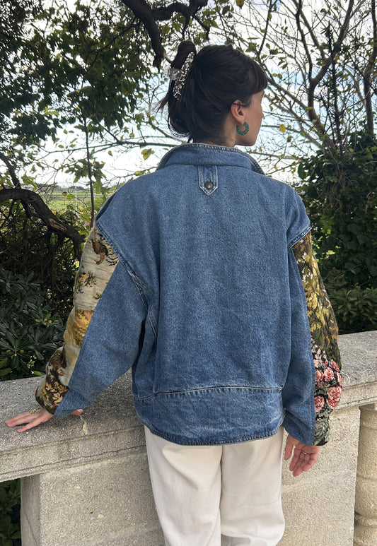 Upcycled Biker Jacket (M/L)