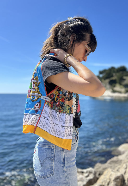 Upcycled bag Bettie